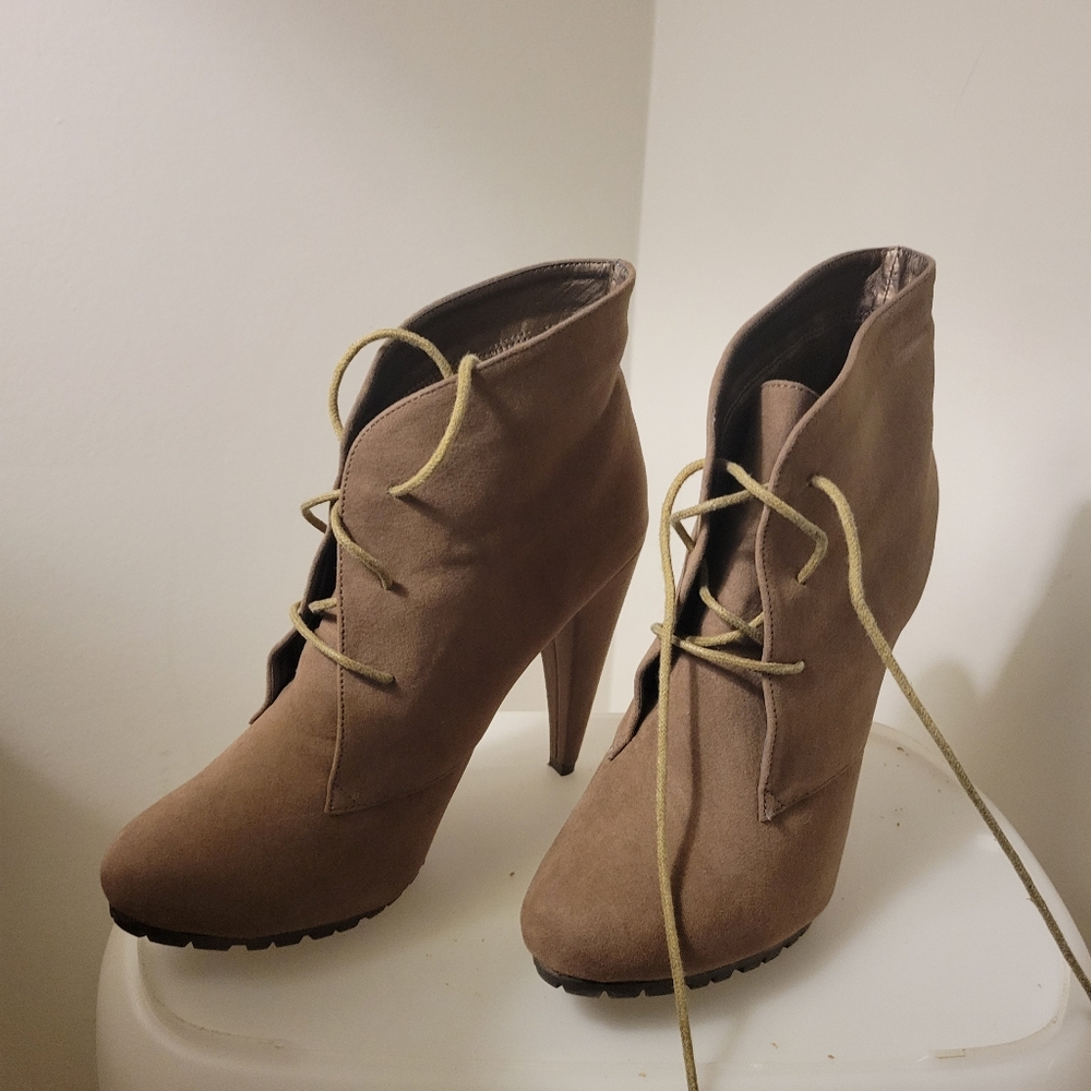 Taupe Booties